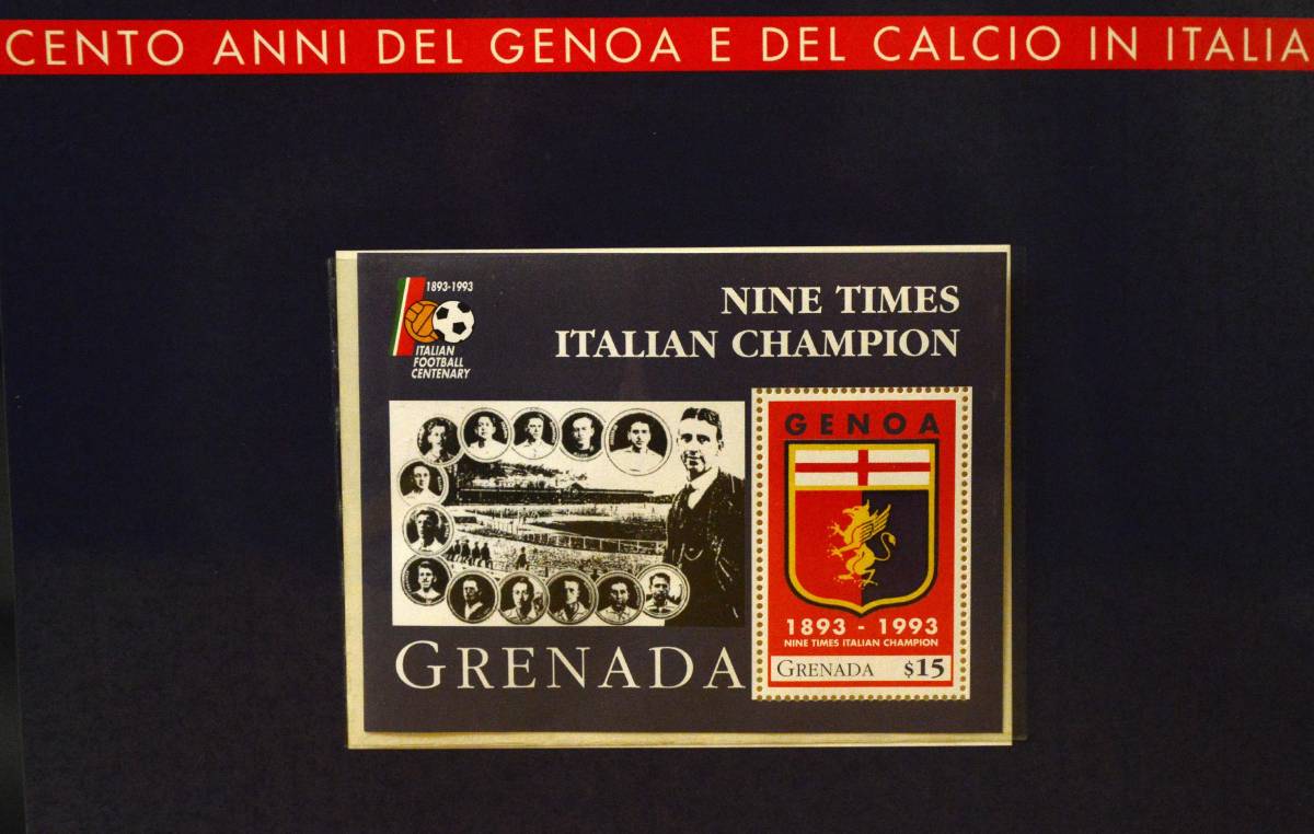 San Marino sceglie il Genoa per fare la storia della sua posta