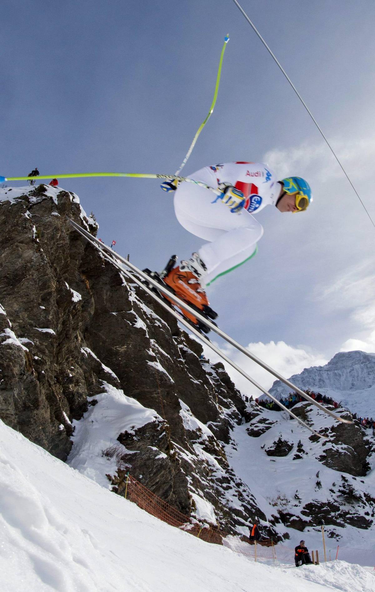 Winner come Ghedina L'Italia è un jet che decolla su Wengen