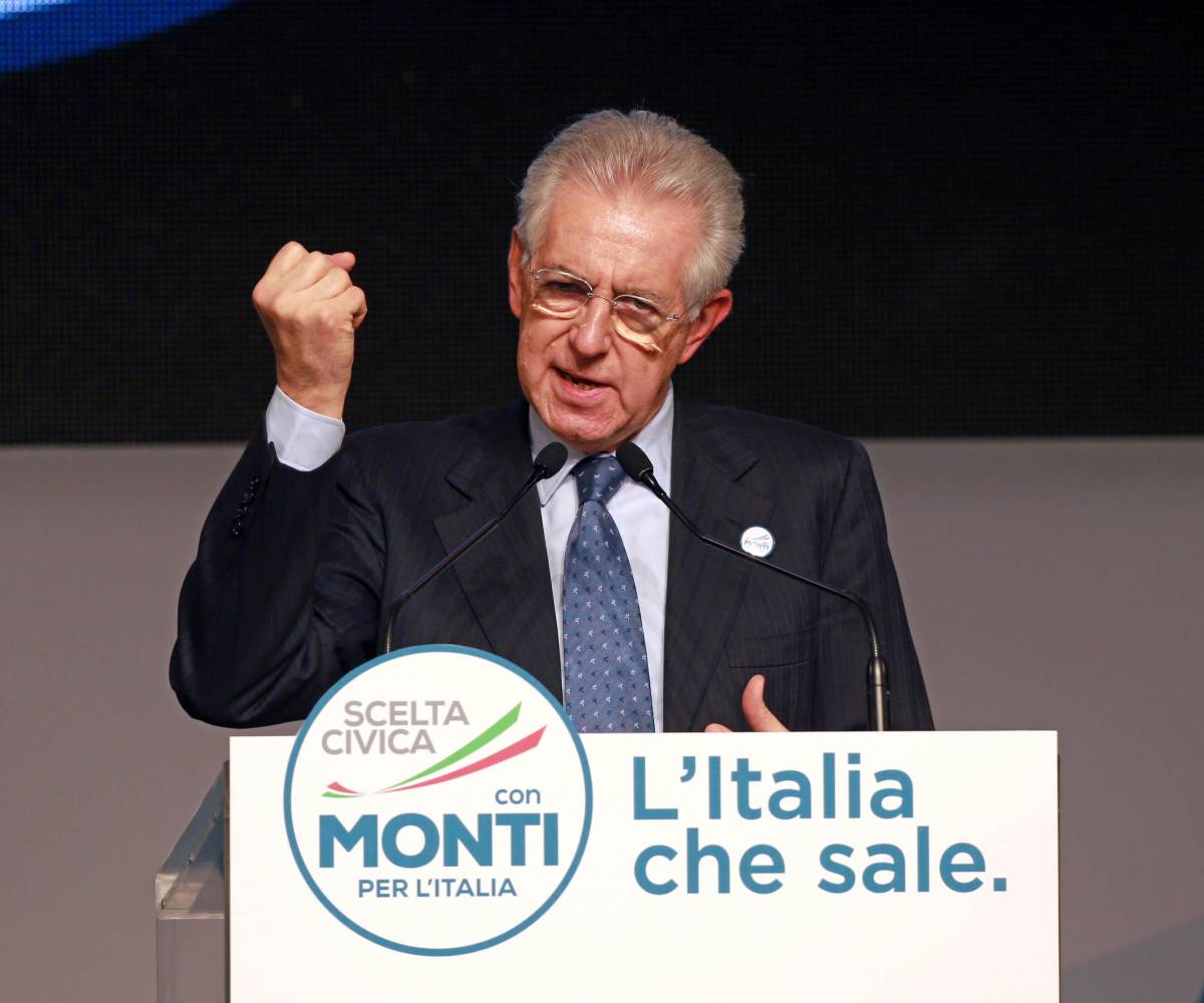 Mario Monti incontra i candidati di "Scelta Civica"