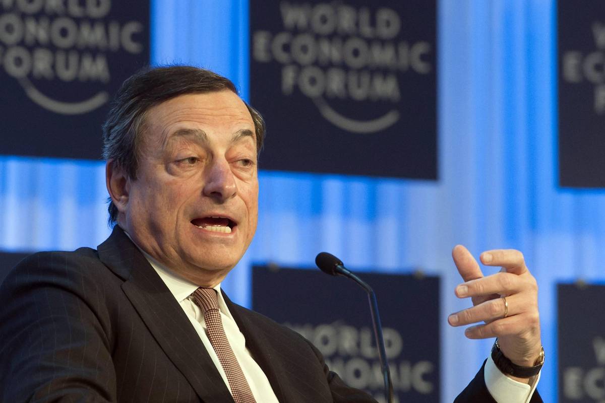 Draghi: "Nessun miglioramento dell'economia reale"
