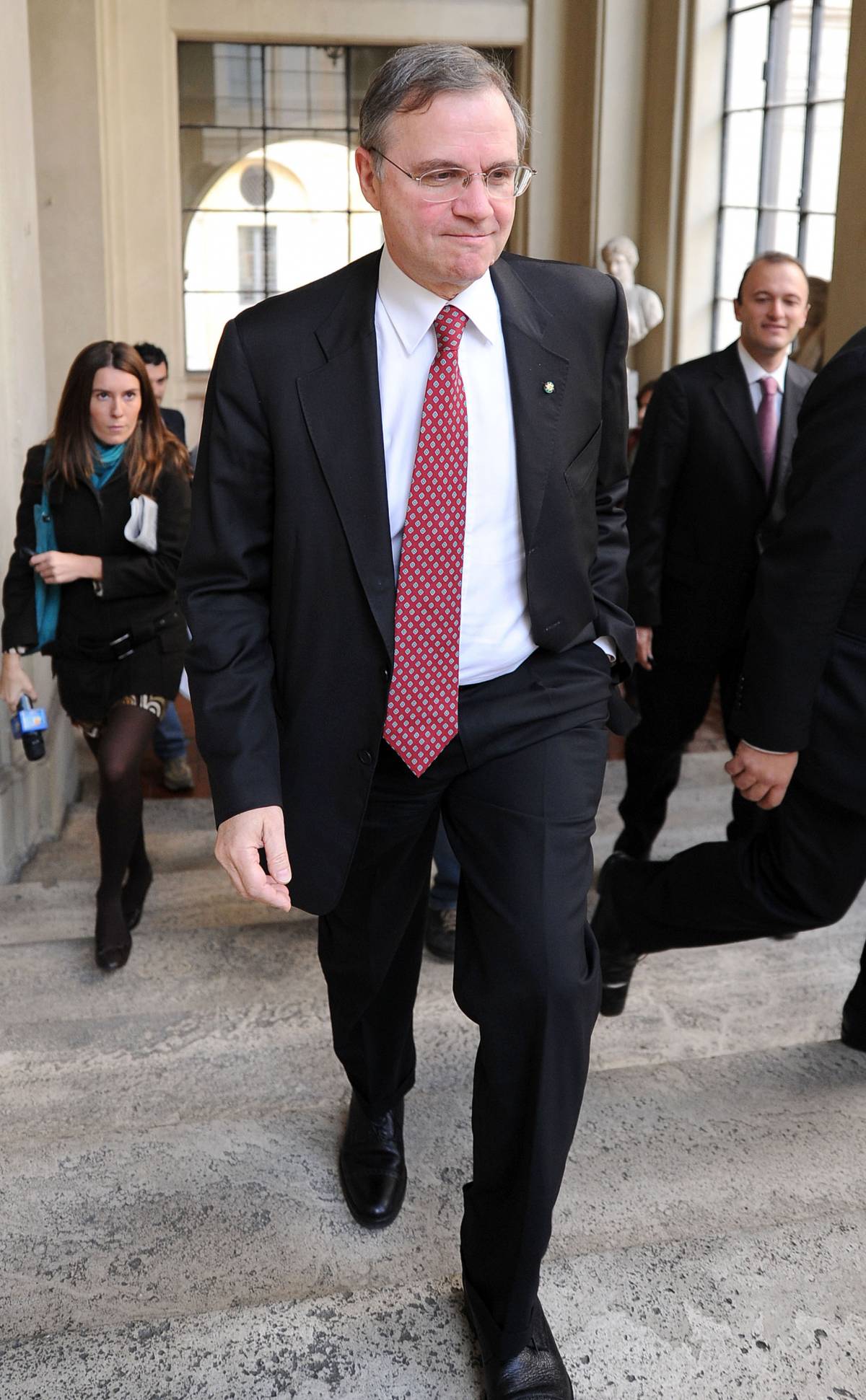 Il governatore della Banca d'Italia, Ignazio Visco