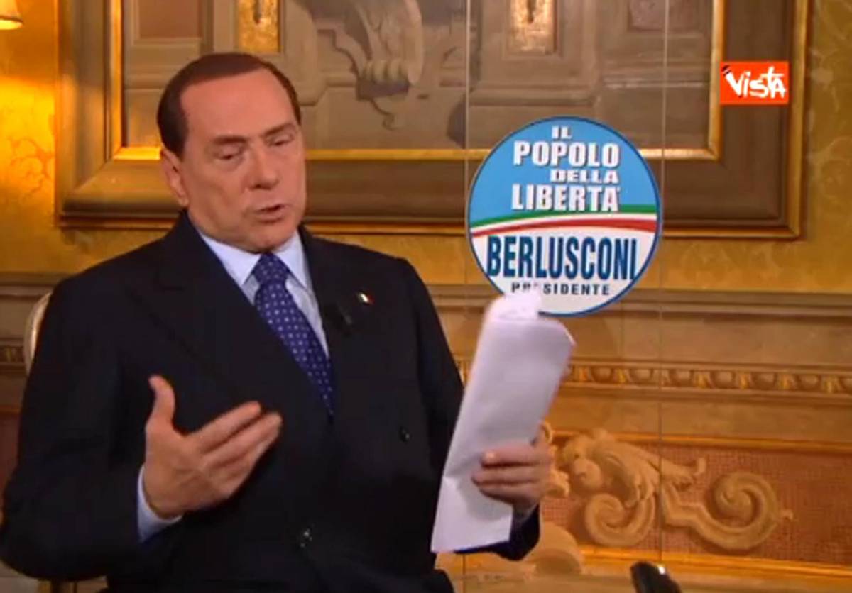Silvio sorpassa Pier Luigi: gli italiani lo vogliono premier