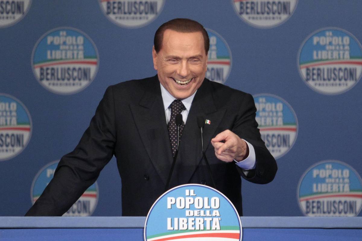 Il presidente del Popolo della Libertà, Silvio Berlusconi