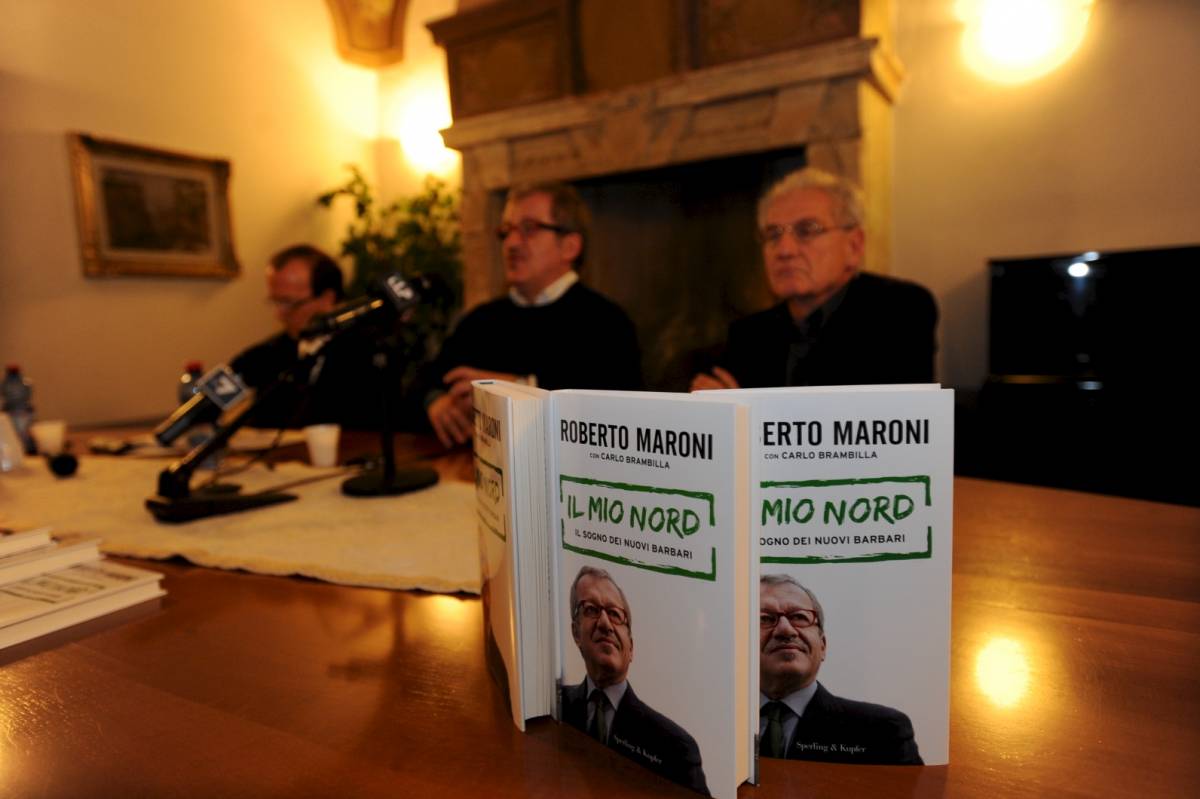 Roberto Maroni presenta il libro "Prima il Nord"