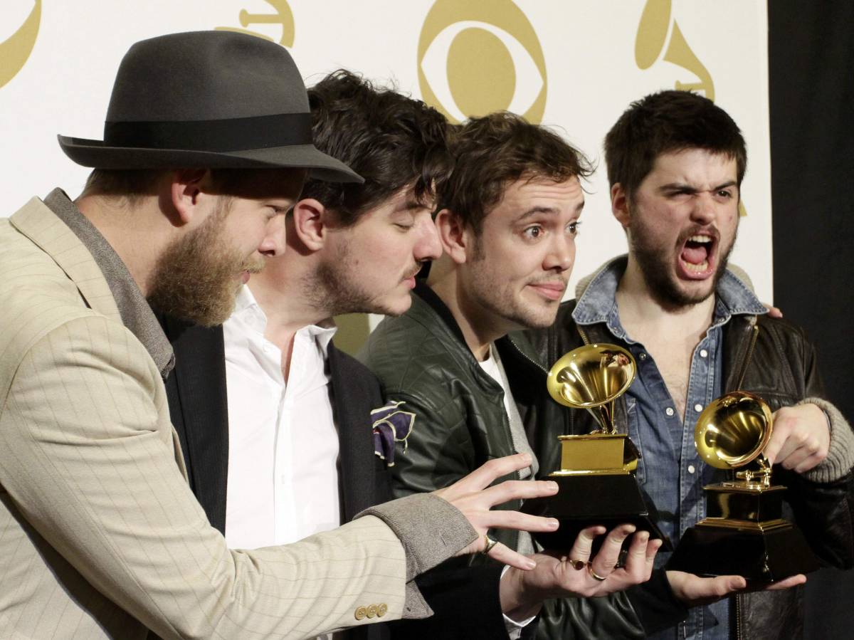 Babel è il disco dell'anno: Mumford & Sons dominano i Grammy Awards