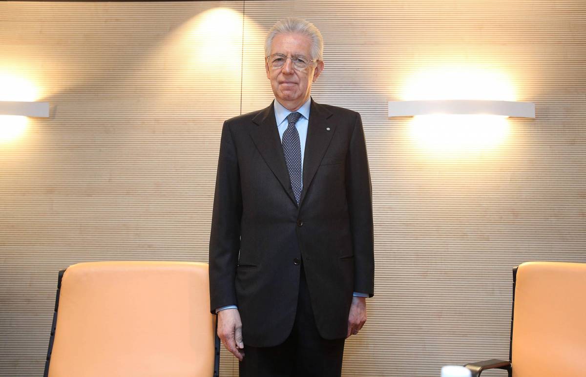 Il presidente del Consiglio Mario Monti 