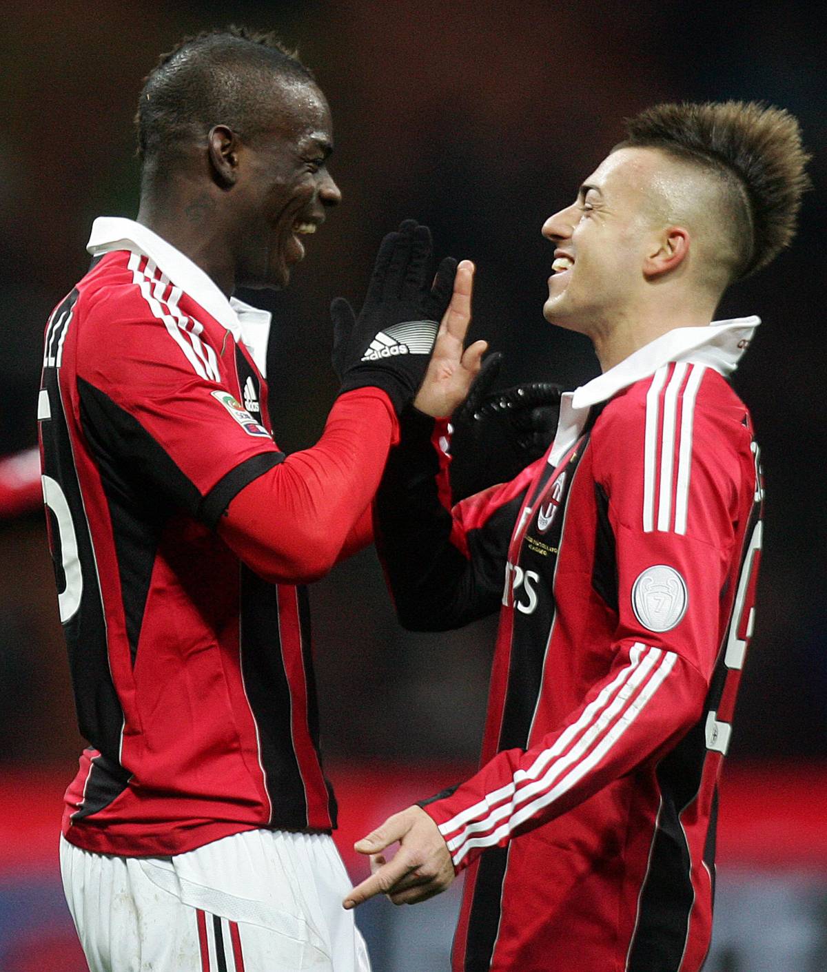 Mario Balotelli e El Shaarawy