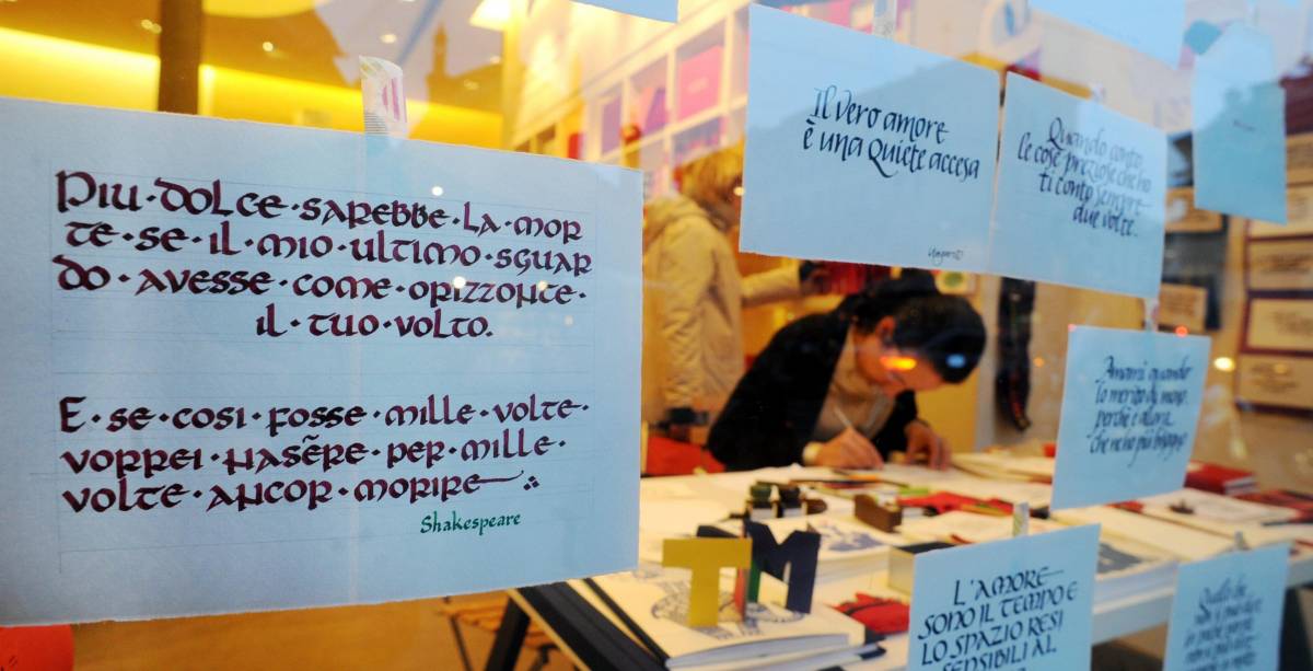 Le parole più gettonate dai clienti? «Ti amo perché sei come sei»