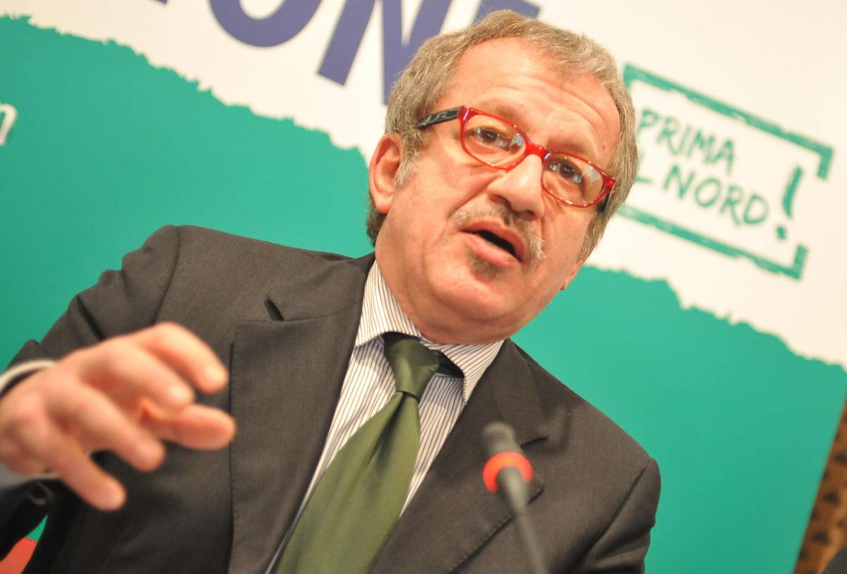 Roberto Maroni, candidato alla presidenza della regione Lombardia