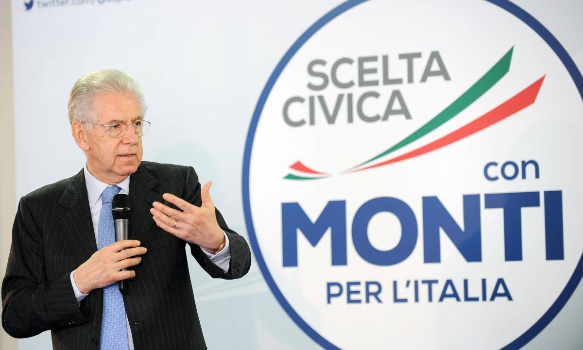 Il presidente del Consiglio Mario Monti