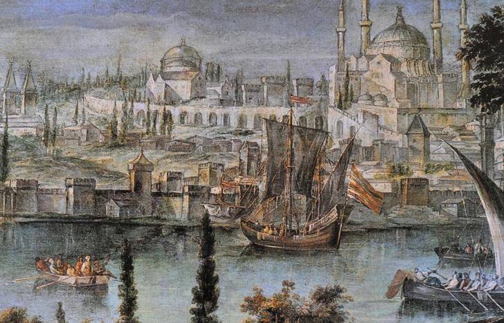 Istanbul in un affresco cinquecentesco veneziano
