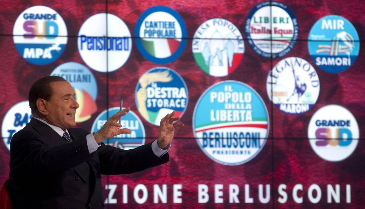 Berlusconi: "Il rischio che vinca la sinistra è enorme"