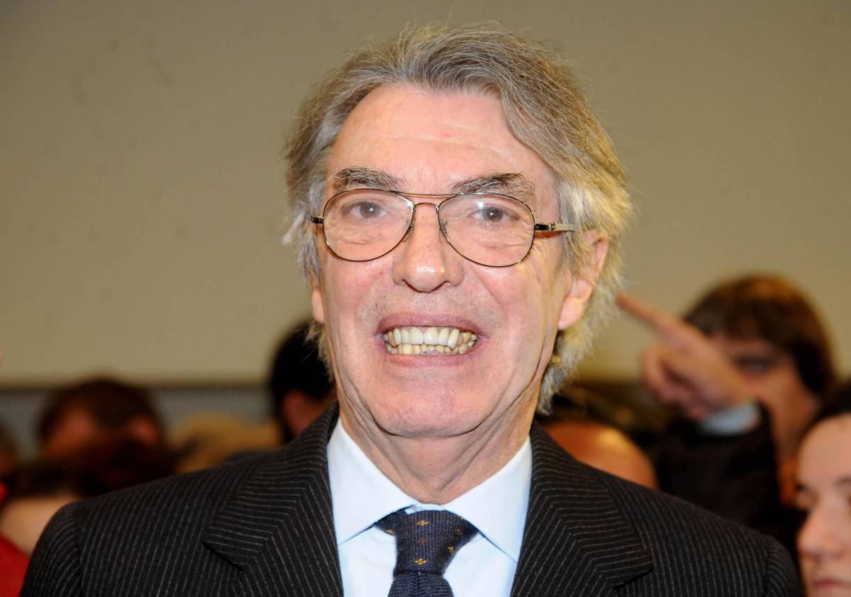 Il presidente dell'Inter, Massimo Moratti