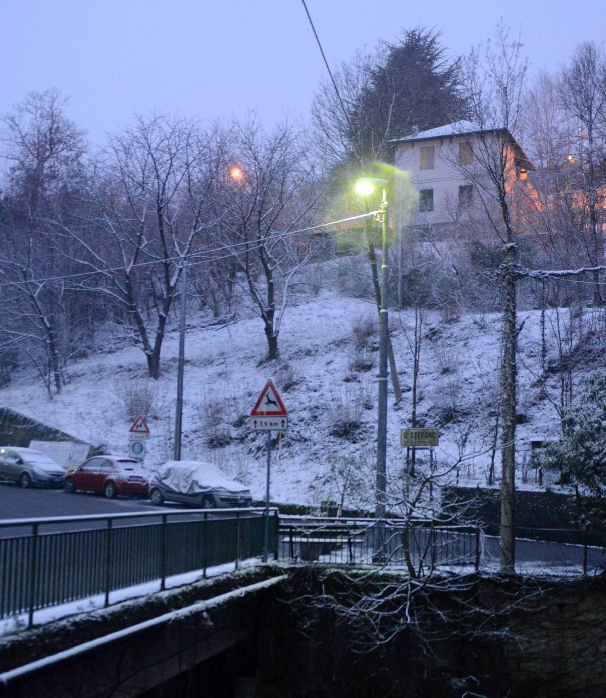 Allerta neve, Liguria nella morsa del gelo