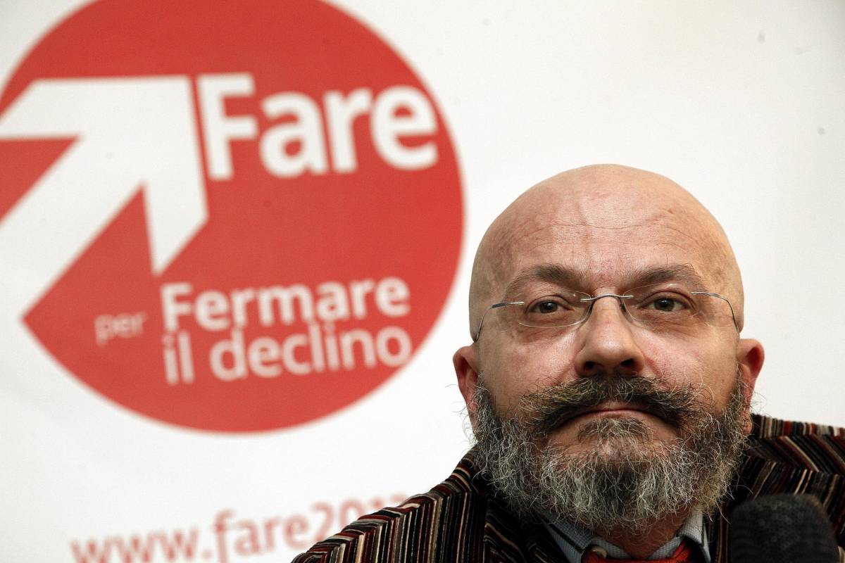 Oscar Giannino, ex leader di "Fare per fermare il declino"