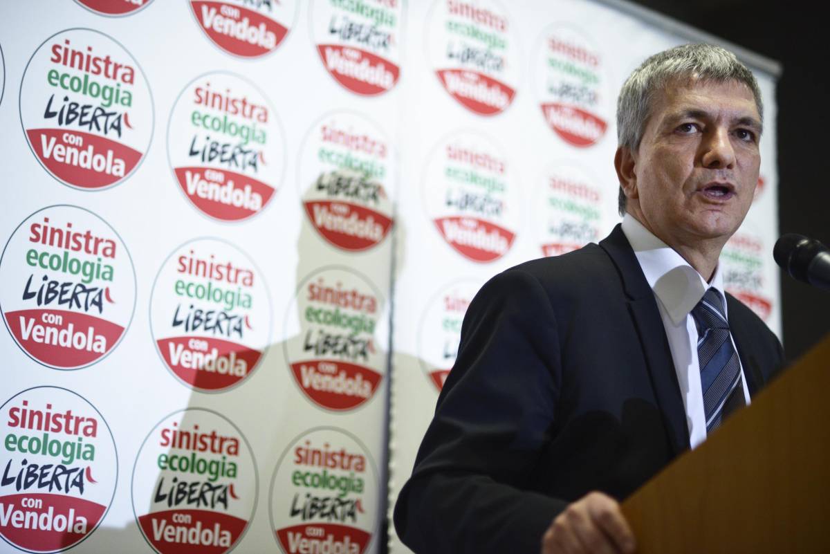 Il leader di Sel, Nichi Vendola