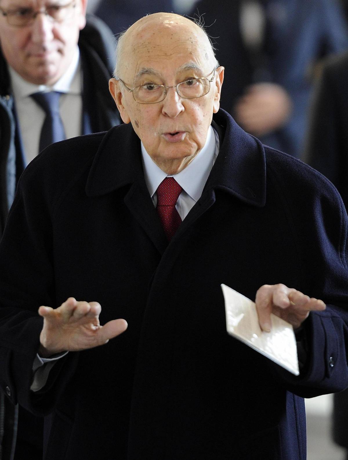 Napolitano striglia il Prof «Non si lascia il governo» 2.497