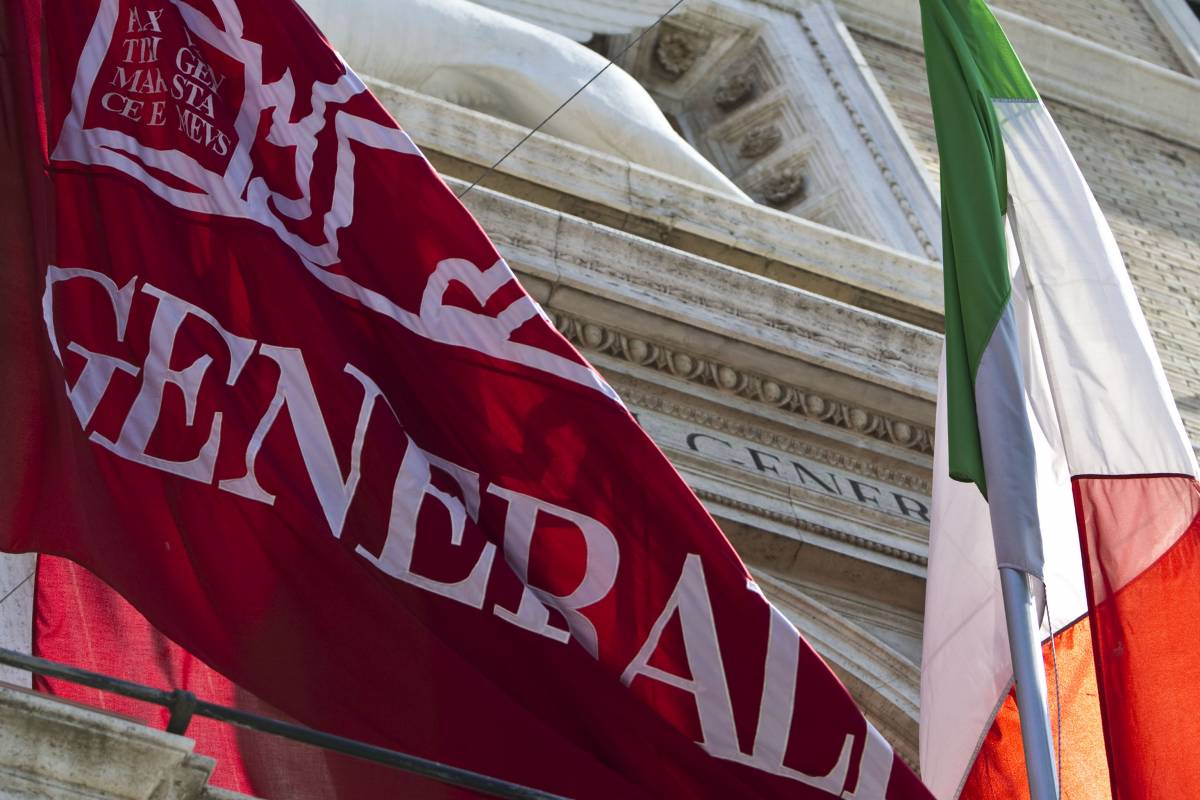 La sede delle Generali in piazza Venezia