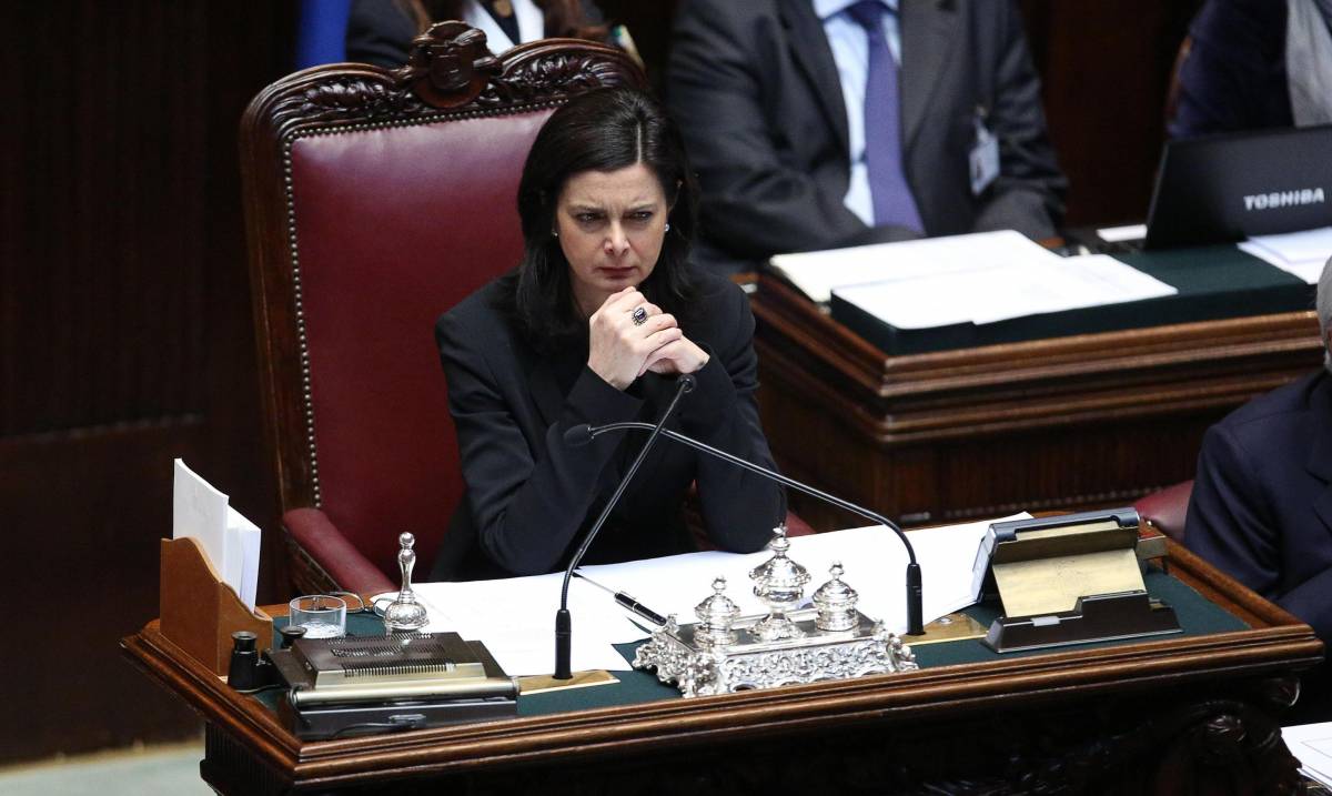 Il presidente della Camera Laura Boldrini 