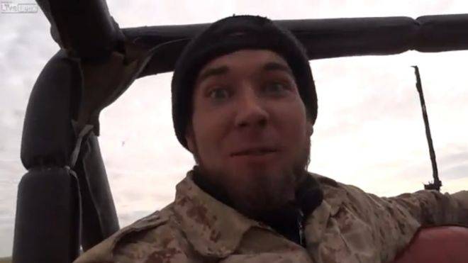 Eric Harroun, ex soldato americano accusato di avere lottato con al-Nusra in Siria