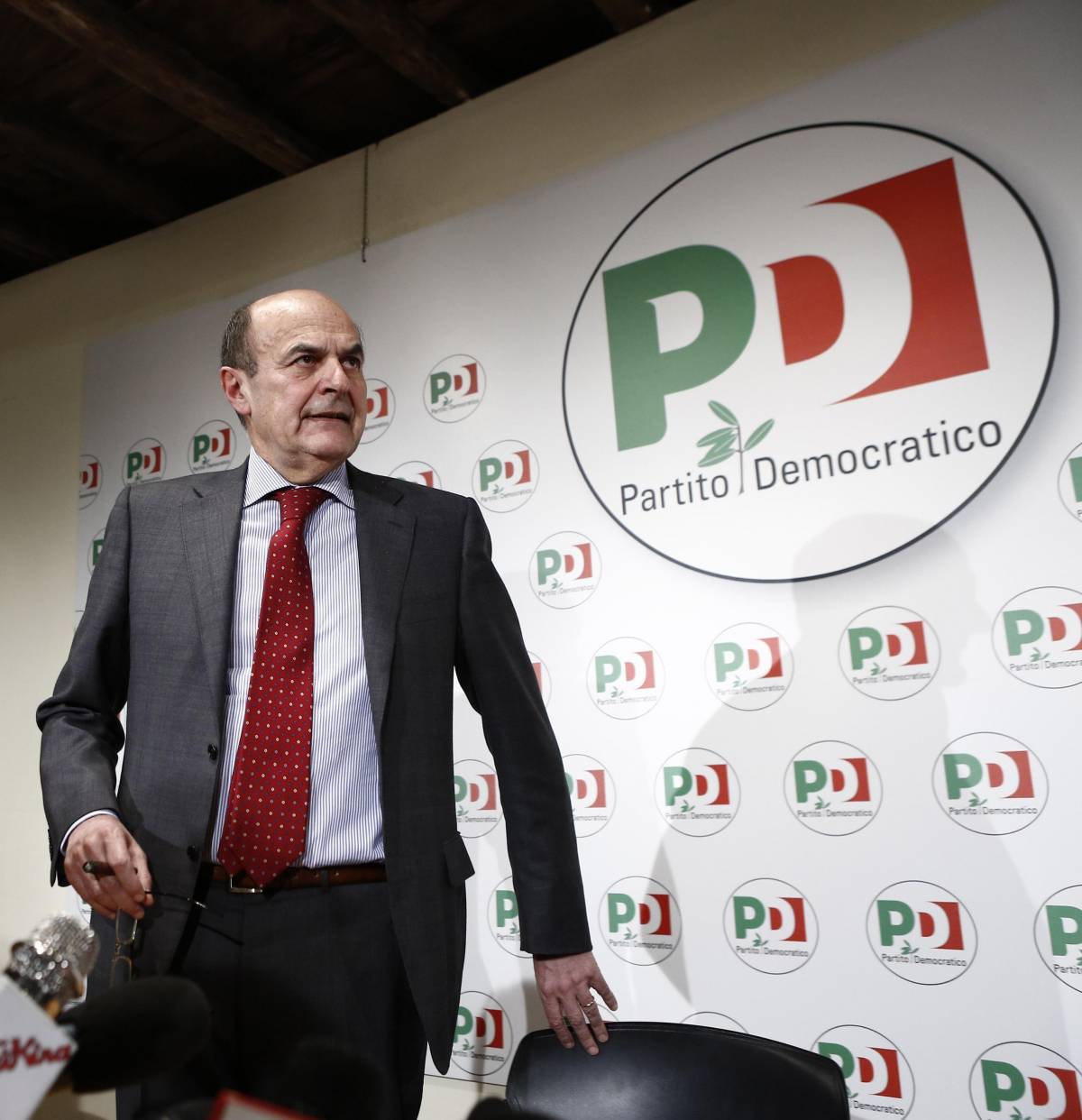 Il Segretario del Partito Democratico, Pier Luigi Bersani