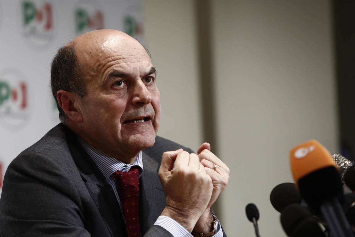 Il segretario del Partito democratico, Pier Luigi Bersani