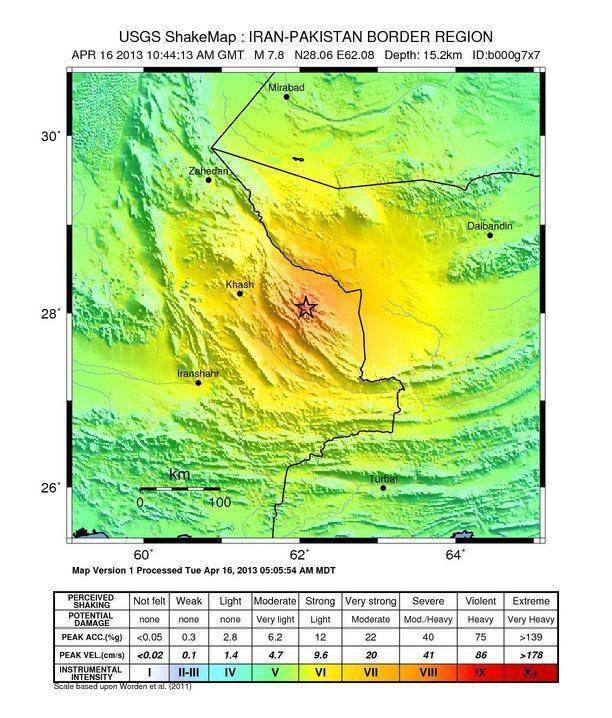 Iran, terremoto di magnitudo 7.8 "Le vittime saranno a centinaia"