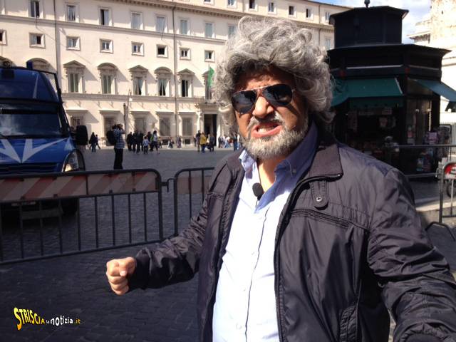 Quel finto Beppe Grillo davvero a cinque stelle