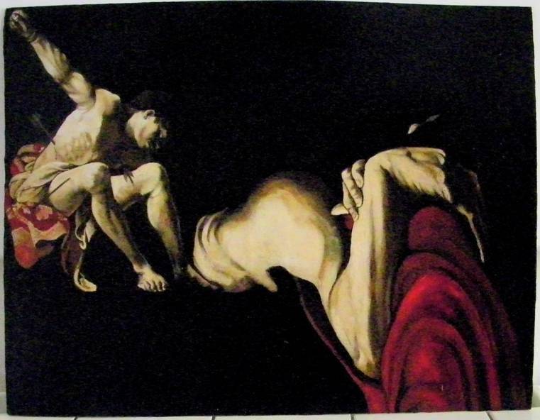 Martinato, pittrice del bello che si ispira a Caravaggio