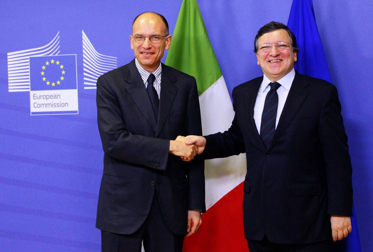 Letta a Bruxelles da Barroso: "Più spazi per la crescita"