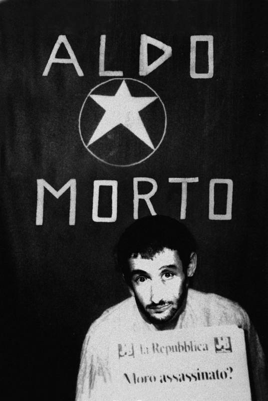 Timpano si "autorapisce" per celebrare Aldo Moro