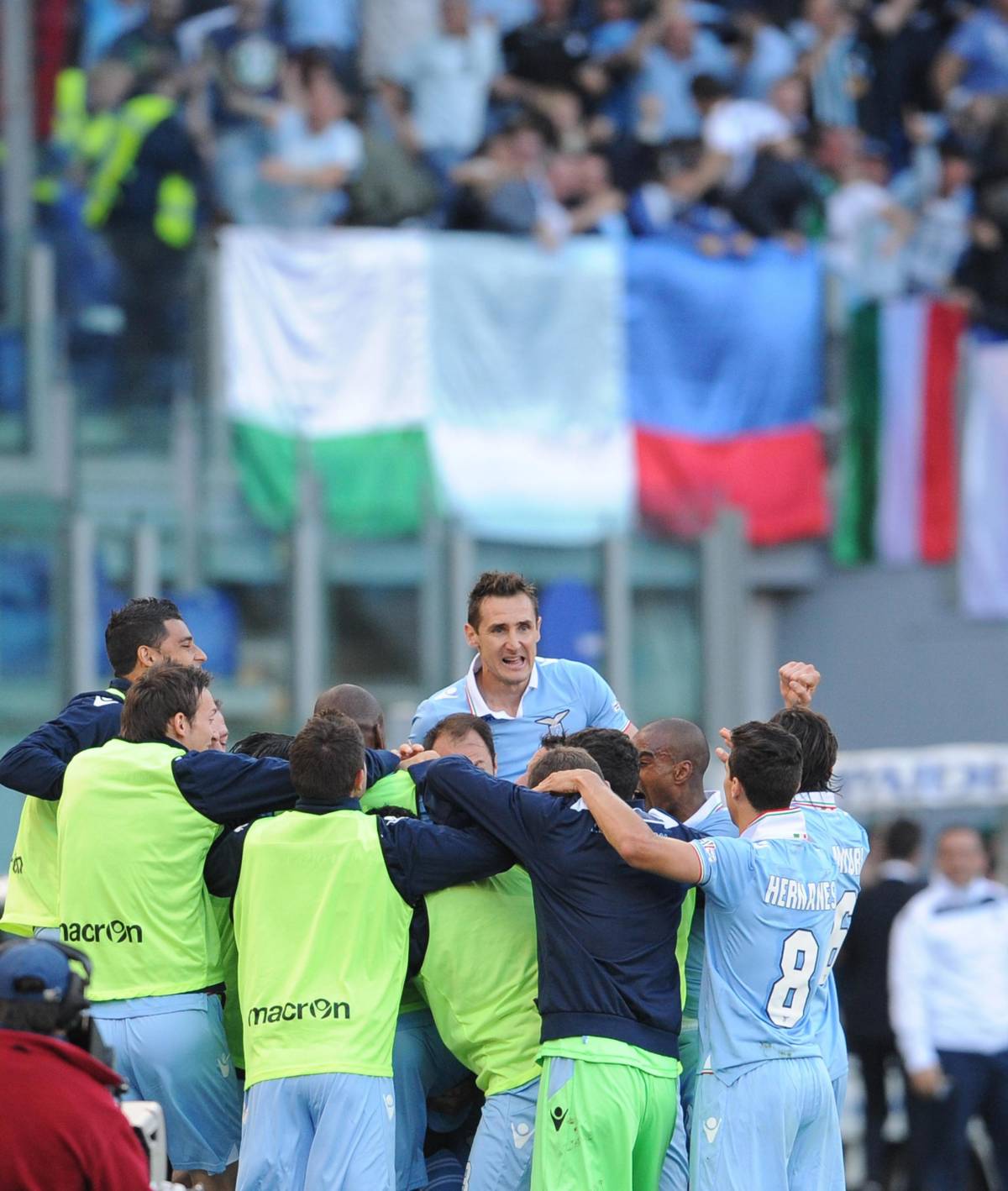 La Lazio alza la Coppa Italia Decide un gol di Lulic