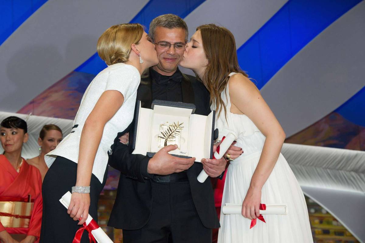 L'amore lesbo eccita Cannes Polanski e Douglas delusi