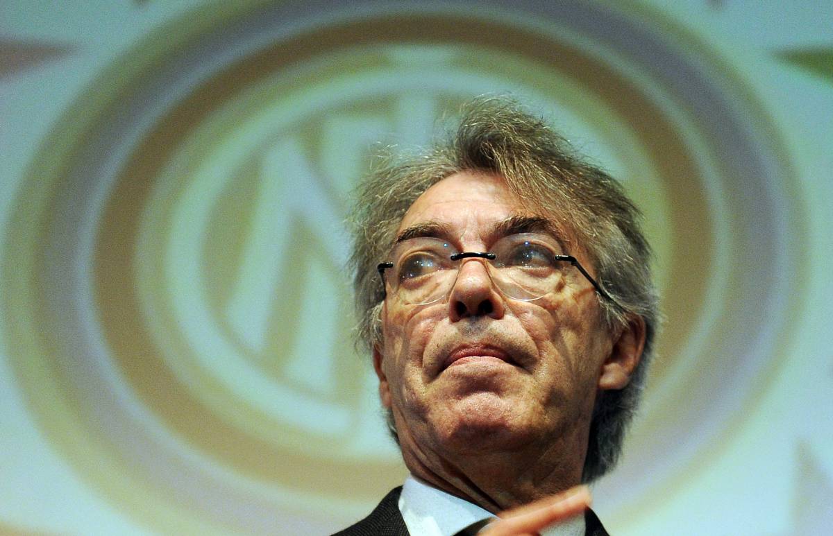 Il presidente dell'Inter, Massimo Moratti