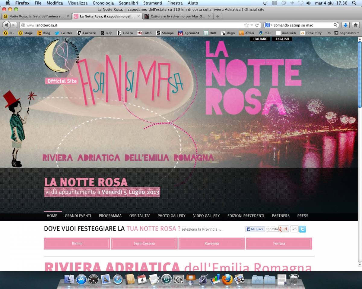 Notte Rosa, la festa dell'anima sulla Riviera romagnola