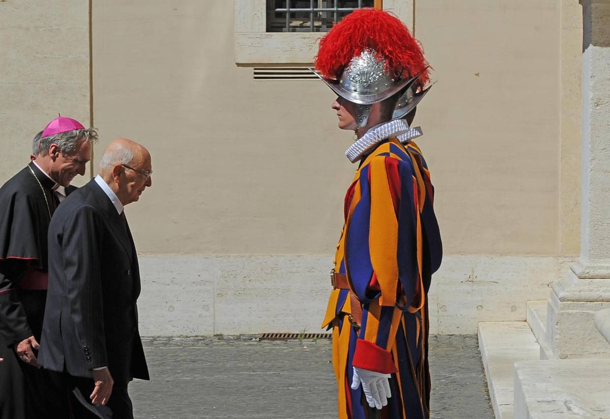 Visita ufficiale di Napolitano in Vaticano