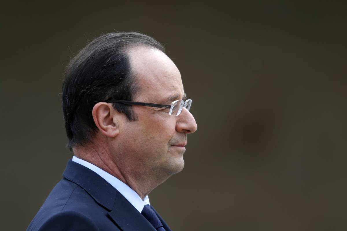 Il presidente francese Francois Hollande