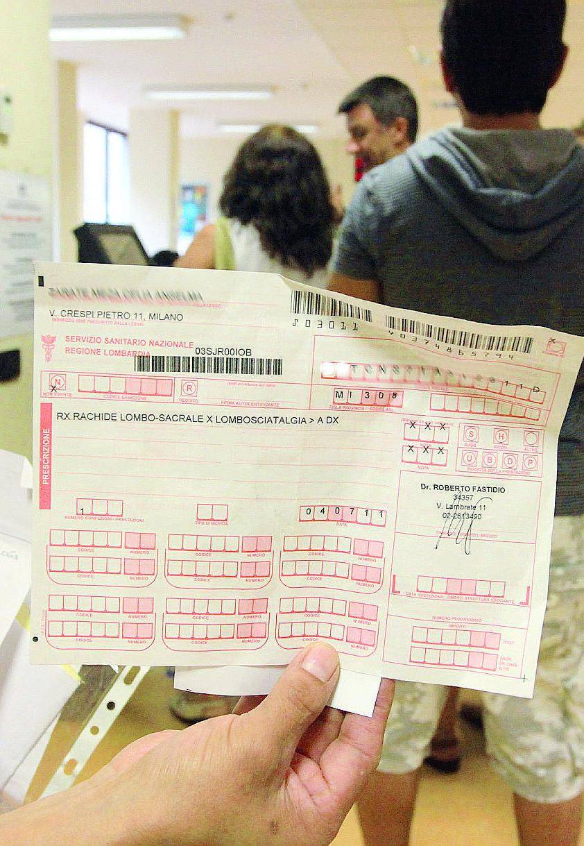 Nuovi ticket in base al reddito «Azzerati? Col 75% delle tasse»