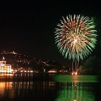 Rapallo, una festa di luglio «infuocata»