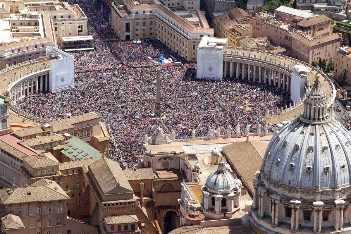 Cerimonia di beatificazione di Giovanni Paolo II in Vaticano