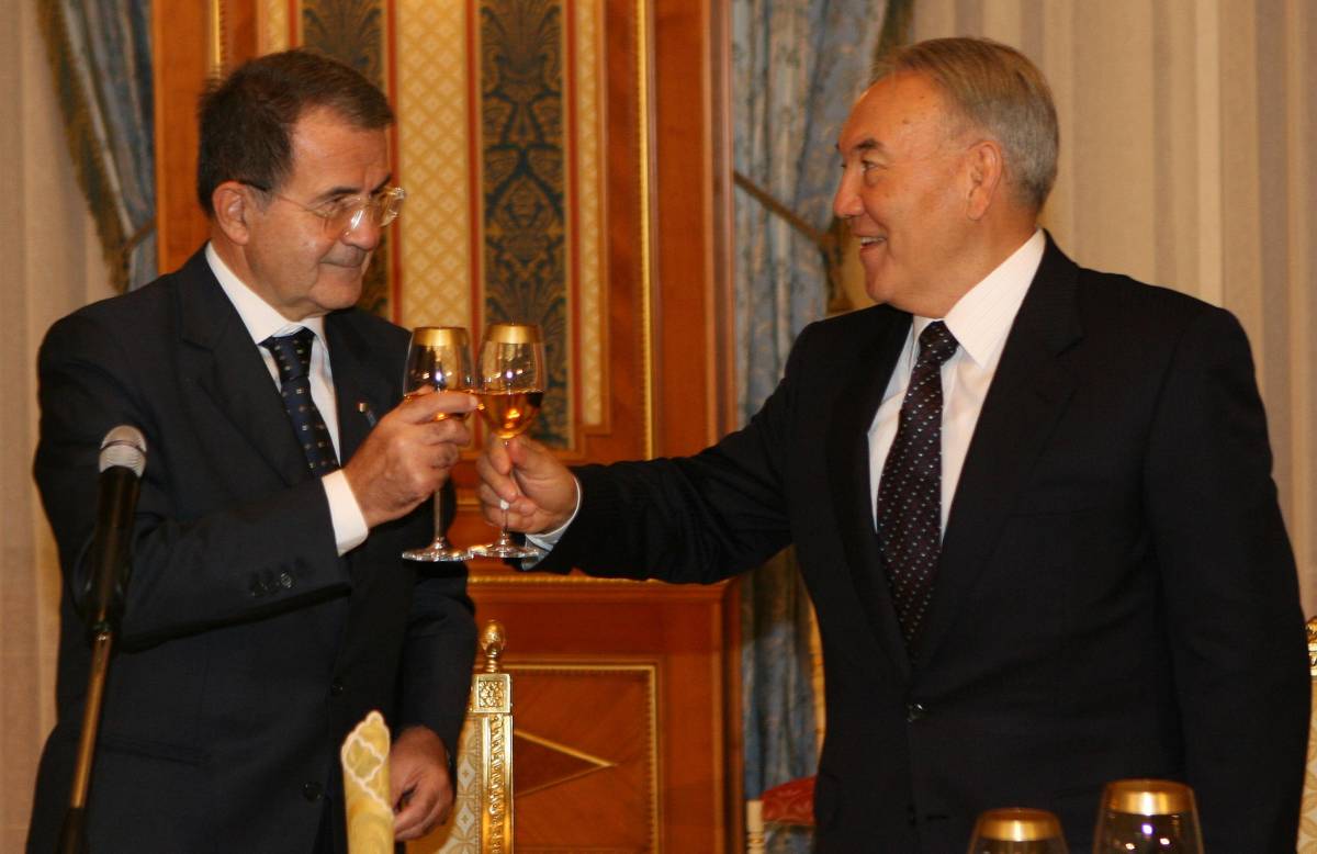 Quando Prodi flirtava con il leader kazako