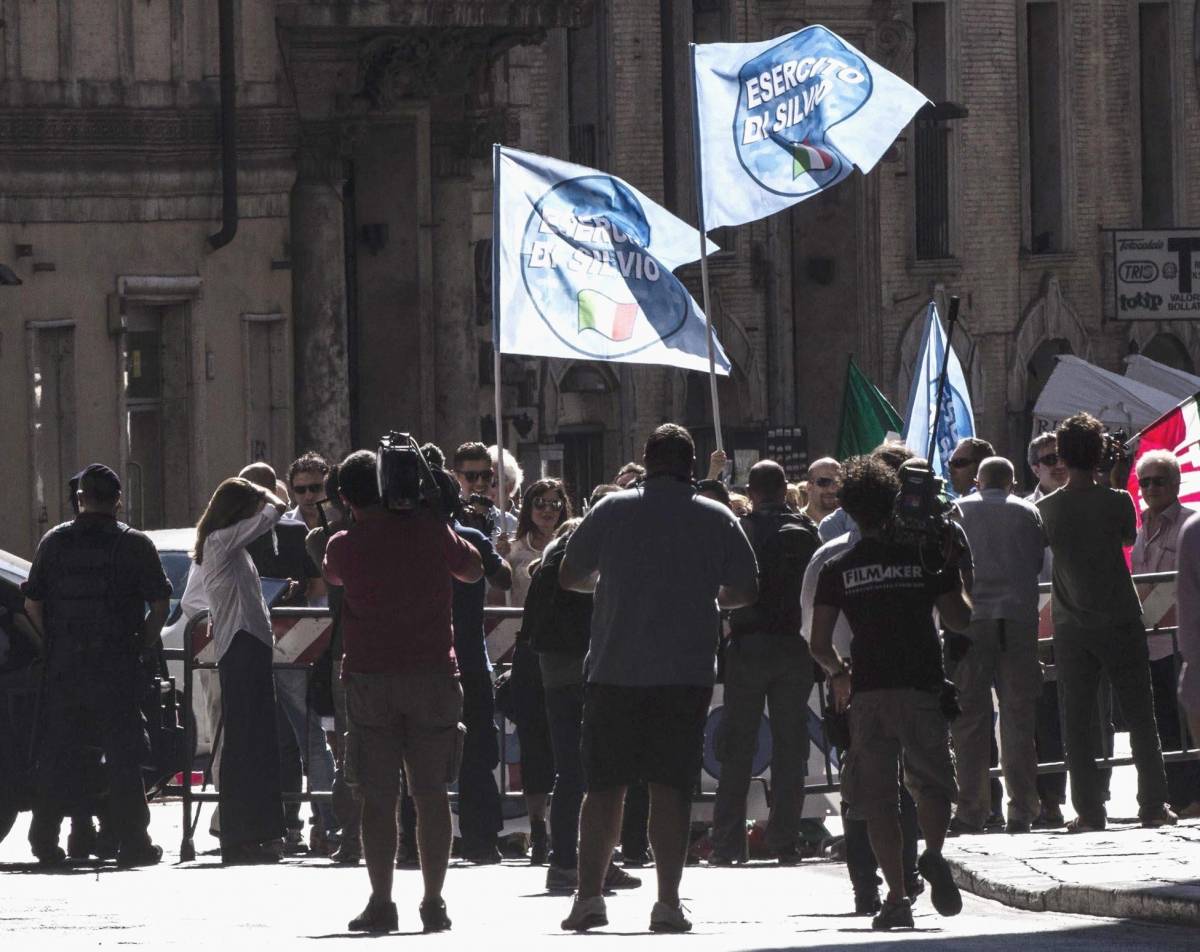 Lo stato maggiore del Pdl a Palazzo Grazioli