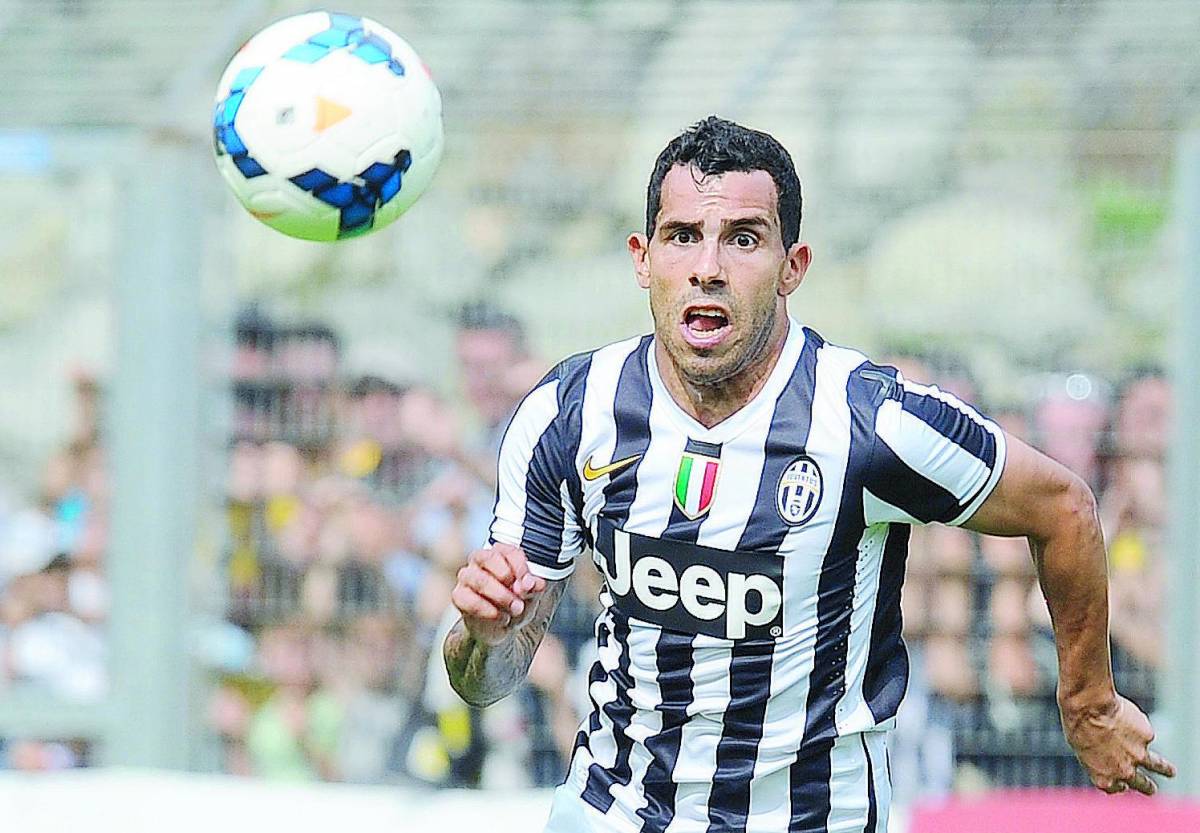 La Juve cerca gol sulle spalle di Tevez