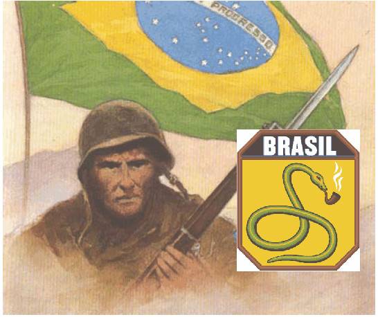 Alla fine il "cobra fumò" e il Brasiliani dichiarò guerra all'Asse