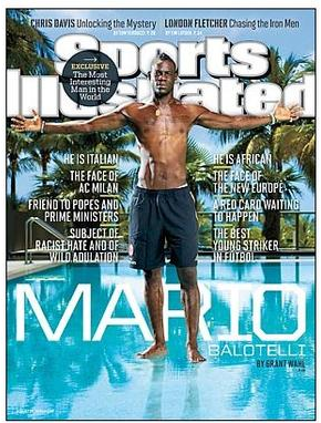 Mario Balotelli sulla copertina di Sports Illustrated