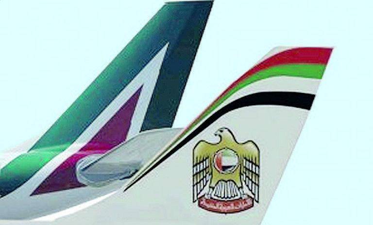 Il piano Etihad per Alitalia: basi a Roma e Abu Dhabi