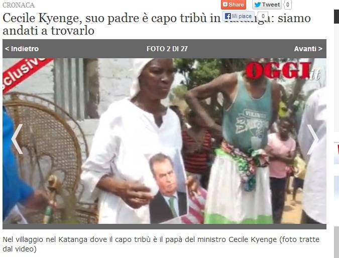 Kyenge, rito vudù anti-Calderoli I consigli di Salvini e Borghezio: "Pensa a un esorcismo"