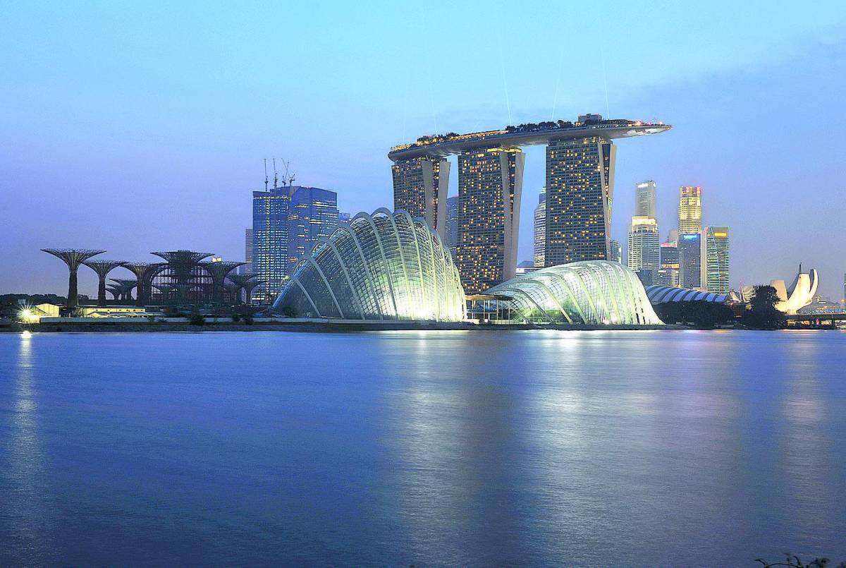 Grandi chef e giardini verticali Singapore è la capitale dell'Asia