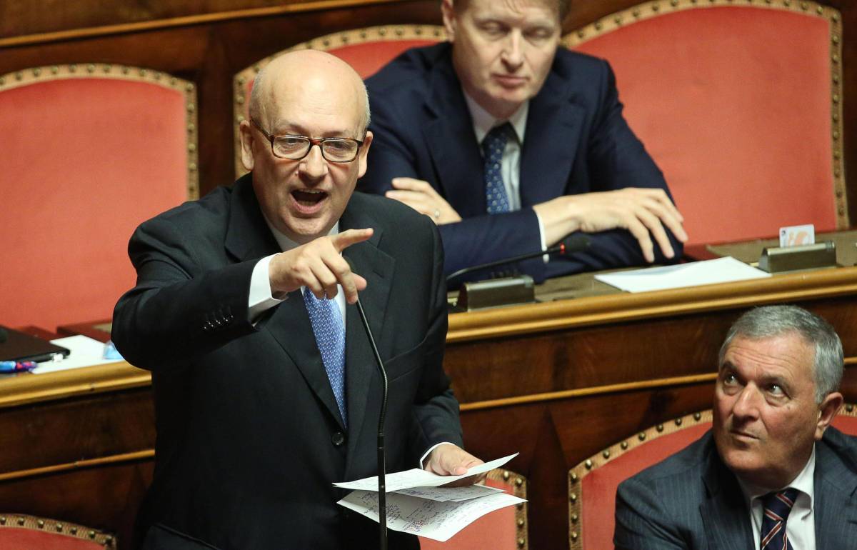 Intervento di Sandro Bondi in aula del Senato