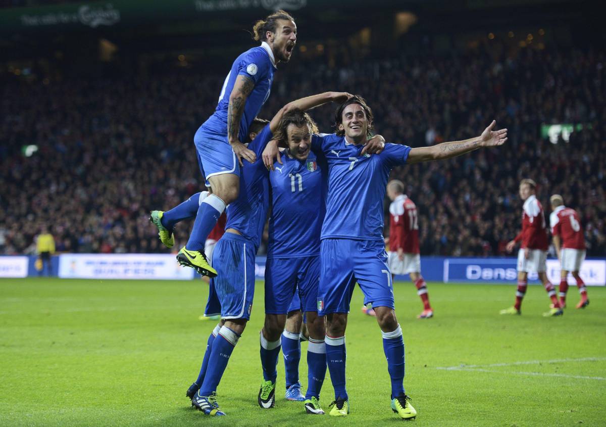 L’Italia all’ultimo respiro: in Danimarca è soltanto 2-2